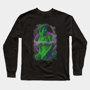 Statue Neon Long Sleeve T-Shirt